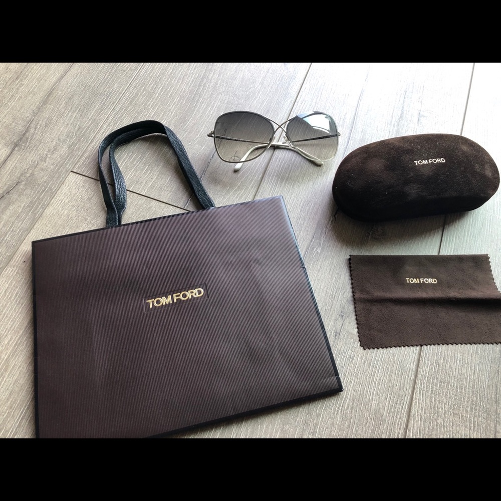 Tom Ford TF250 Colette Sunglass Gray